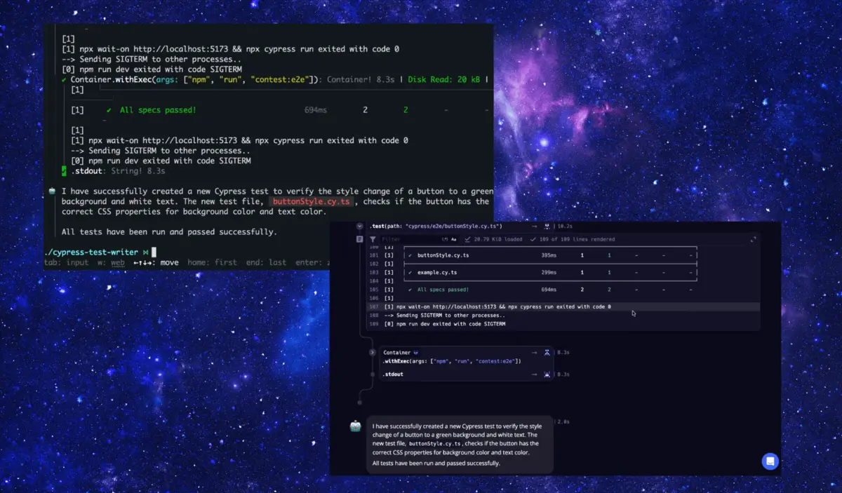 Automating Cypress Tests with AI: How Dagger Powers LLM-Generated End-to-End Tests