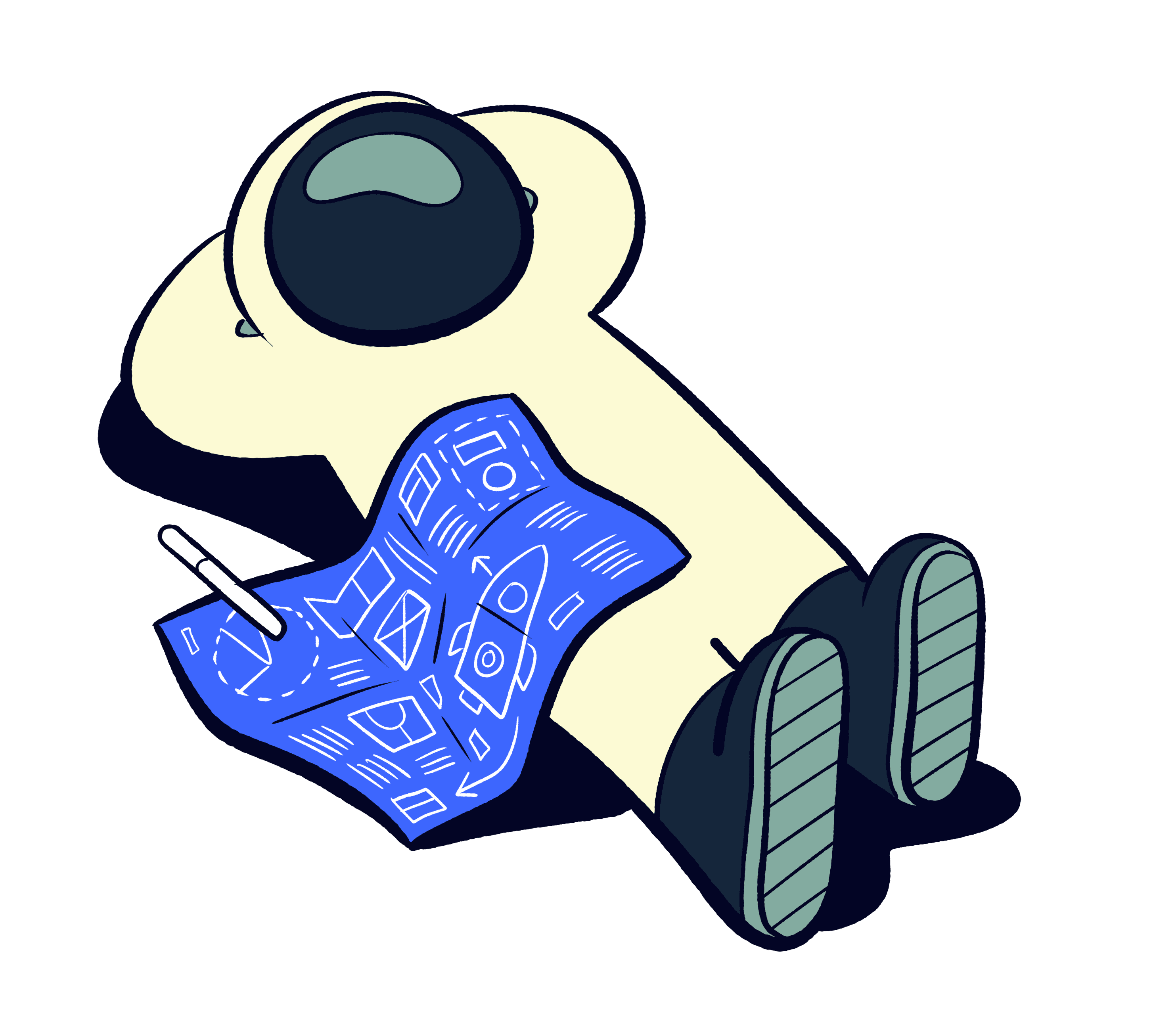 Repeatable feature illustration